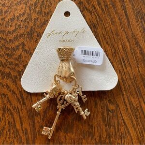 Free People Beholder Of Wisdom Brooch